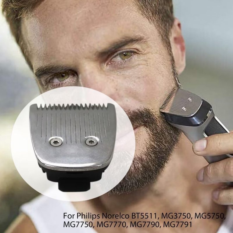 30mm Beard Stubble Hair Trimmer Blade Replacement for Philips Norelco MG7750 MG7770 MG7785 MG7790 MG7991 MG7796 MG9730 by Acupress