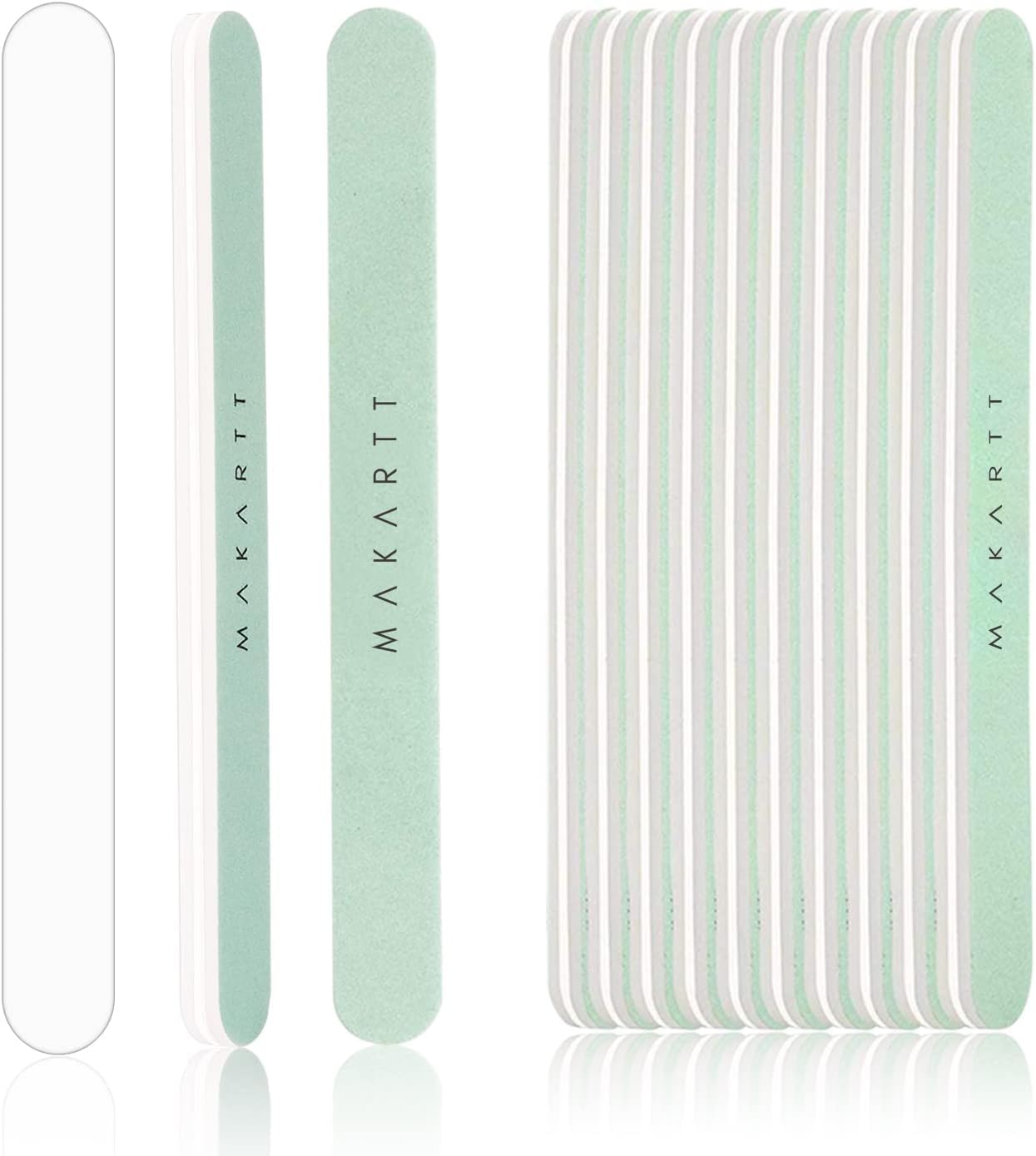 Makartt Nail Buffer for Natural Nails： 400/6000 Grit Buffer Kit, 10PCS