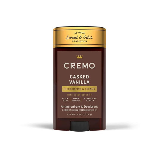 Cremo Deodorant for Men - 48-Hour Sweat & Odor Protection | Long-Lasting Freshness