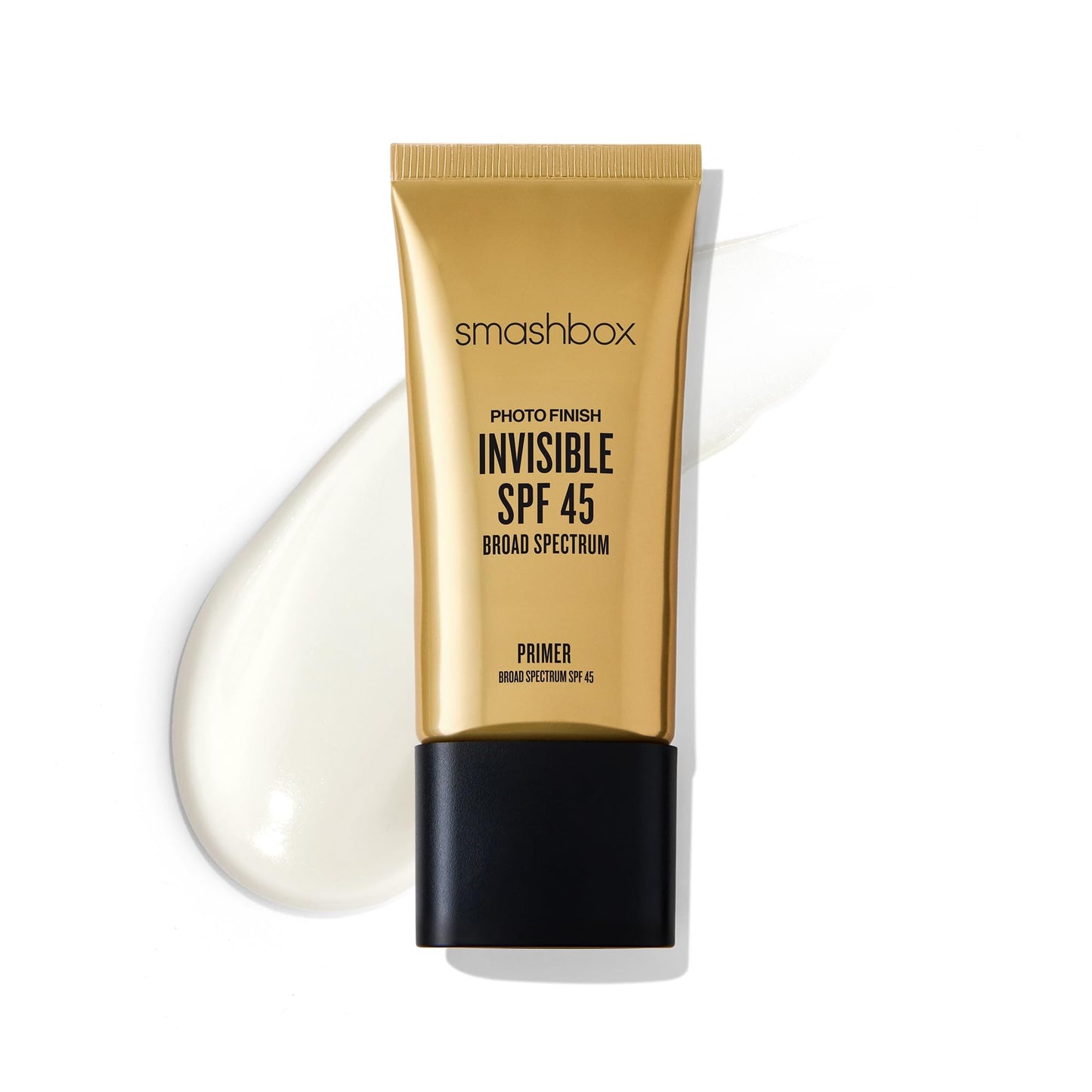 Smashbox Photo Finish SPF 45 UVA/UVB Primer | Non-Greasy, Non-Pilling, Lightweight, Breathable Primer that Protects Skin and Makeup with SPF + Antioxidants, 1.01 Fl Oz