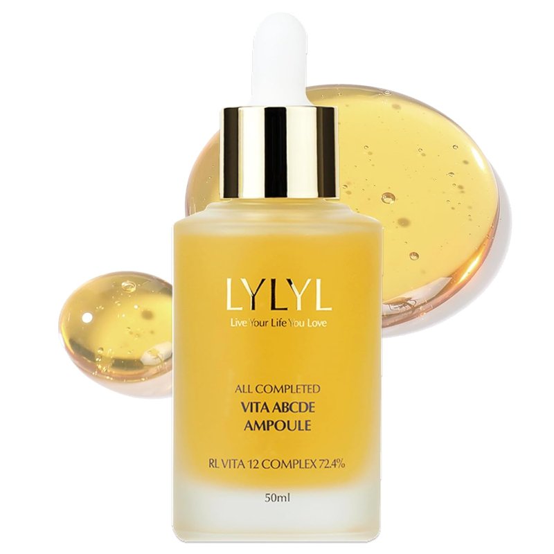Vita ABCDE Ampoule - 11 Multivitamins & 7 Protein Peptides | Nourishing Korean Skincare, 1.69 fl. oz (50ml)