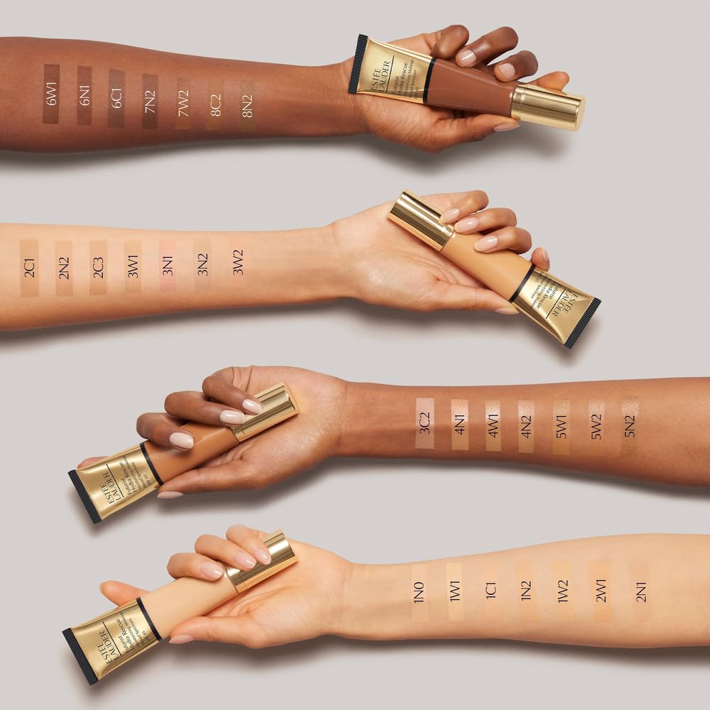 Estée Lauder Futurist Hydra Rescue Moisturizing Foundation Makeup SPF 45 for a 12-Hour Glow, 1.2 Fl Oz, 3N1 Ivory Beige