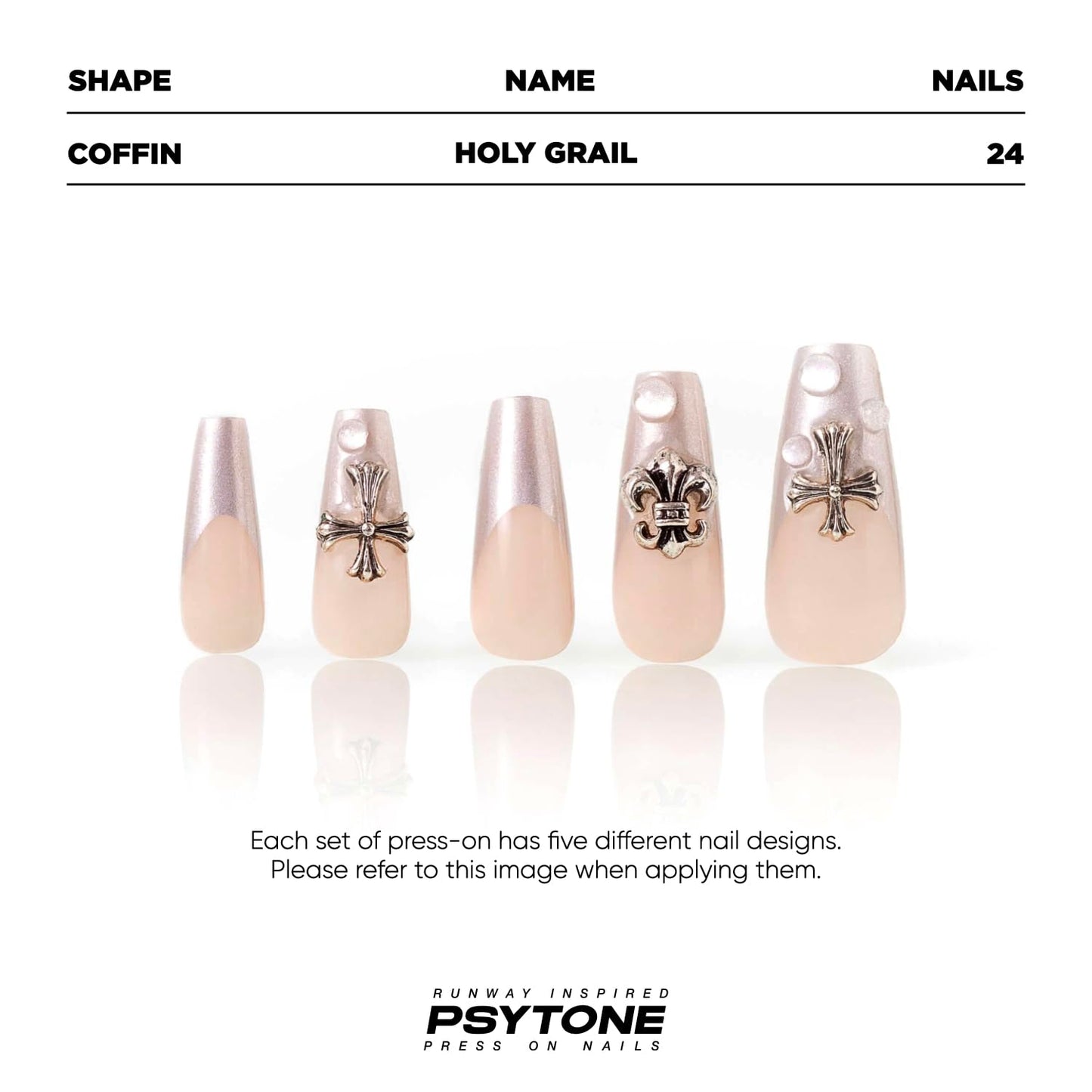 PSYTONE Press on Nails Short Square Fake Nails Flower Silver Glitter Sequins Glue on Nails Purple Full Cover False Nails Press ons Glossy Acrylic Nails Reuseable Stick on Nails for Women 30 Pcs