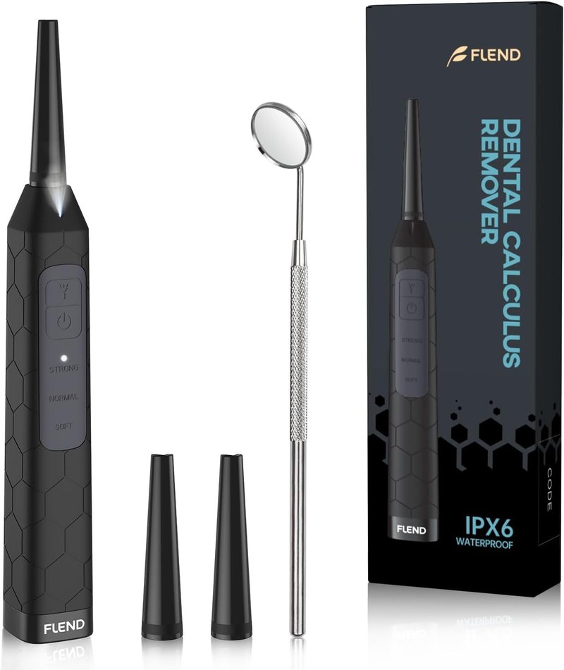 Electronic Tonsil Stone Remover Vacuum, 5X Magnifying Mirror, 3 Modes, LED Light Mouthwash, Bad Breath Water Flosser
