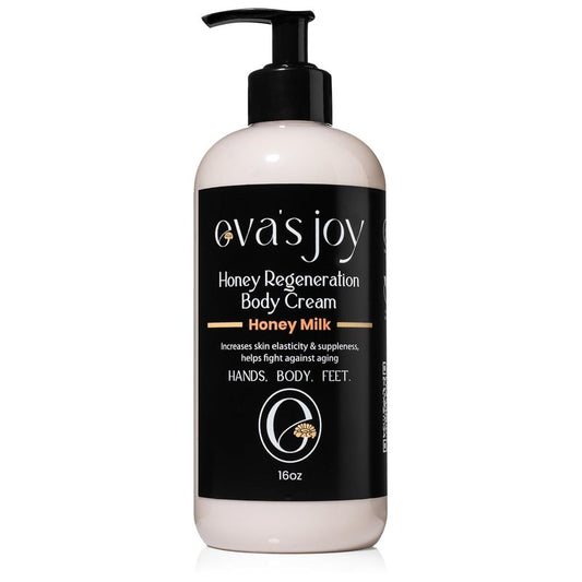 Honey Milk Regeneration Body Cream - Nourishing Moisturizer for Soft, Glowing Skin | 16 oz