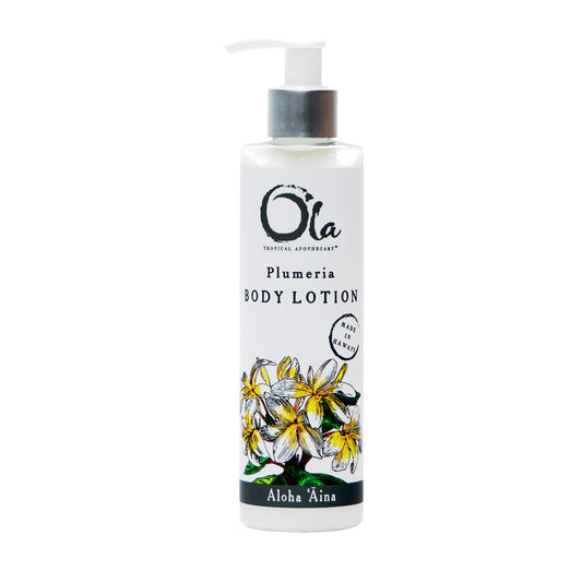 Tropical Apothecary Ola Plumeria Body Lotion with Pure Tropical Oils and Plant Extracts - 8.45 Fl Oz