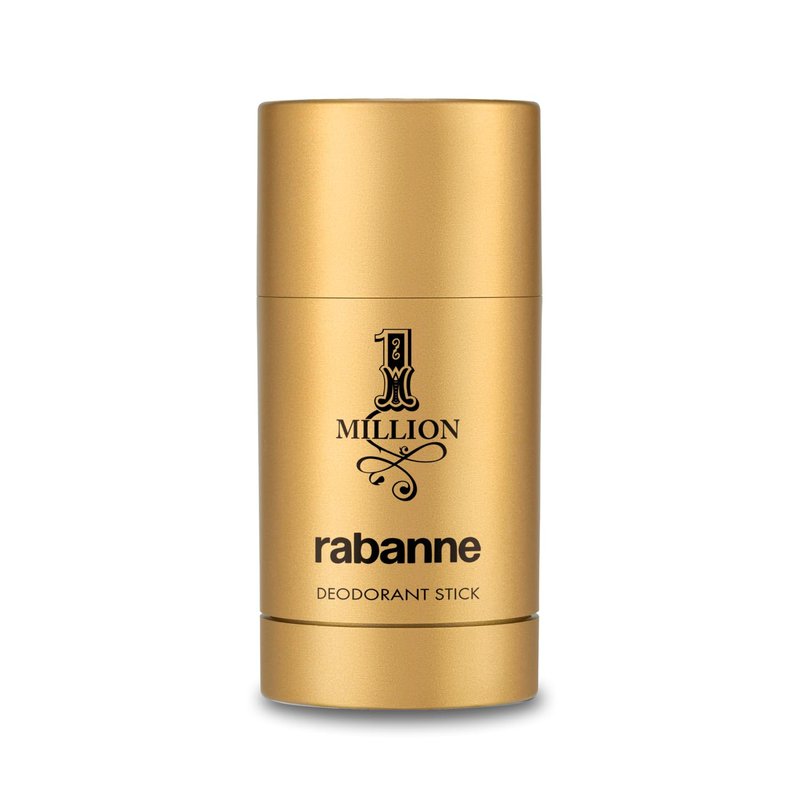 Rabanne 1 Million Deodorant Stick for Men | Luxury Solid Deodorant with Leather, Spice & Musk - 2.2 oz