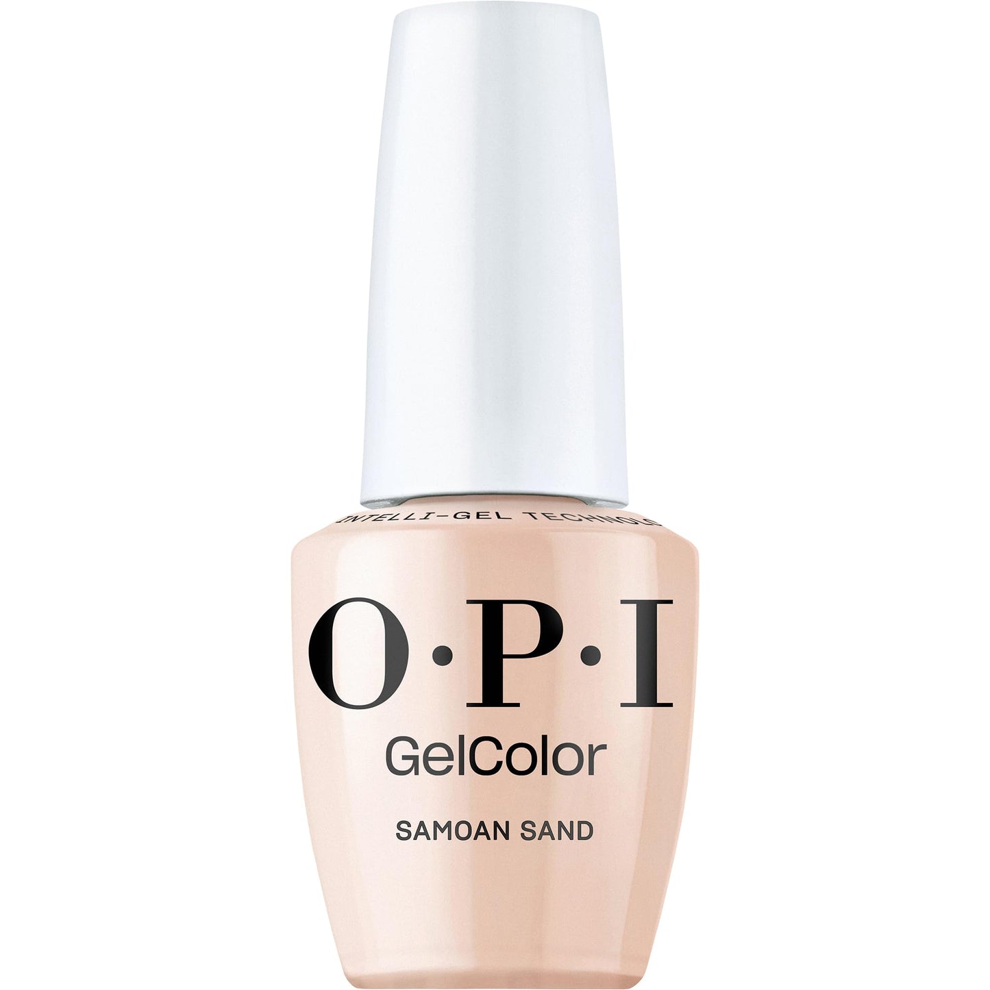 OPI GelColor Samoan Sand | Sheer Soft Warm Beige Pink Crème LED Cure Gel Nail Polish | Salon-Quality Shine, Long-Lasting Wear | Vegan & HEMA Free | 0.5 Fl Oz