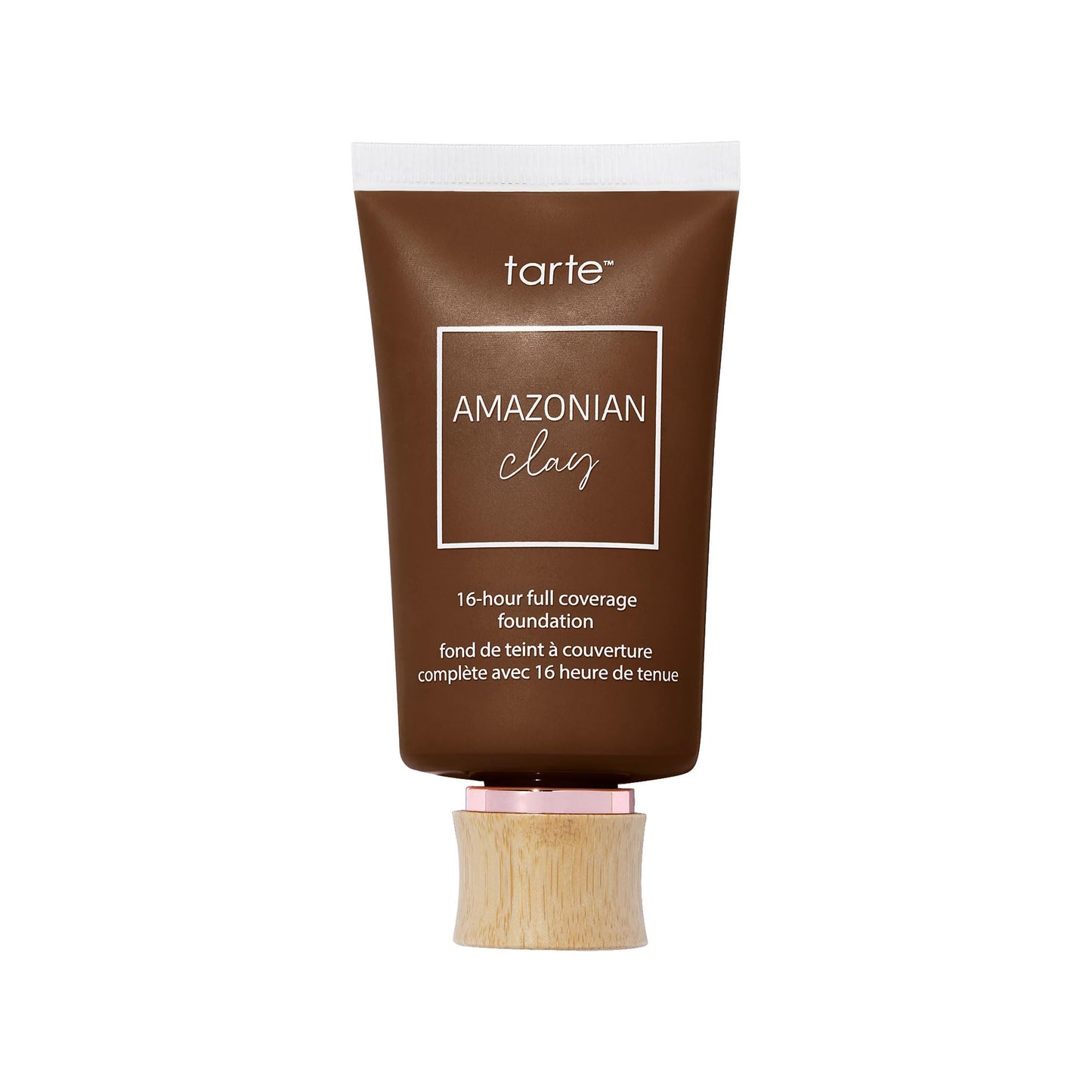 tarte Amazonian clay 16-hour Full Size coverage foundation – Matte Finish Foundation, Vitamin E for Hydration & Smooth Looking Skin, Vegan & Cruelty-Free, full size, mahogany neutral
