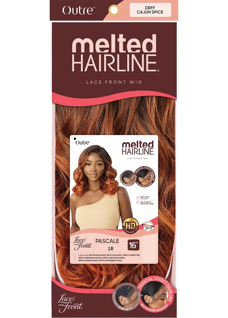 Outre Lace Front Wig - Melted Hairline – PASCALE (OFF BLACK 1B)