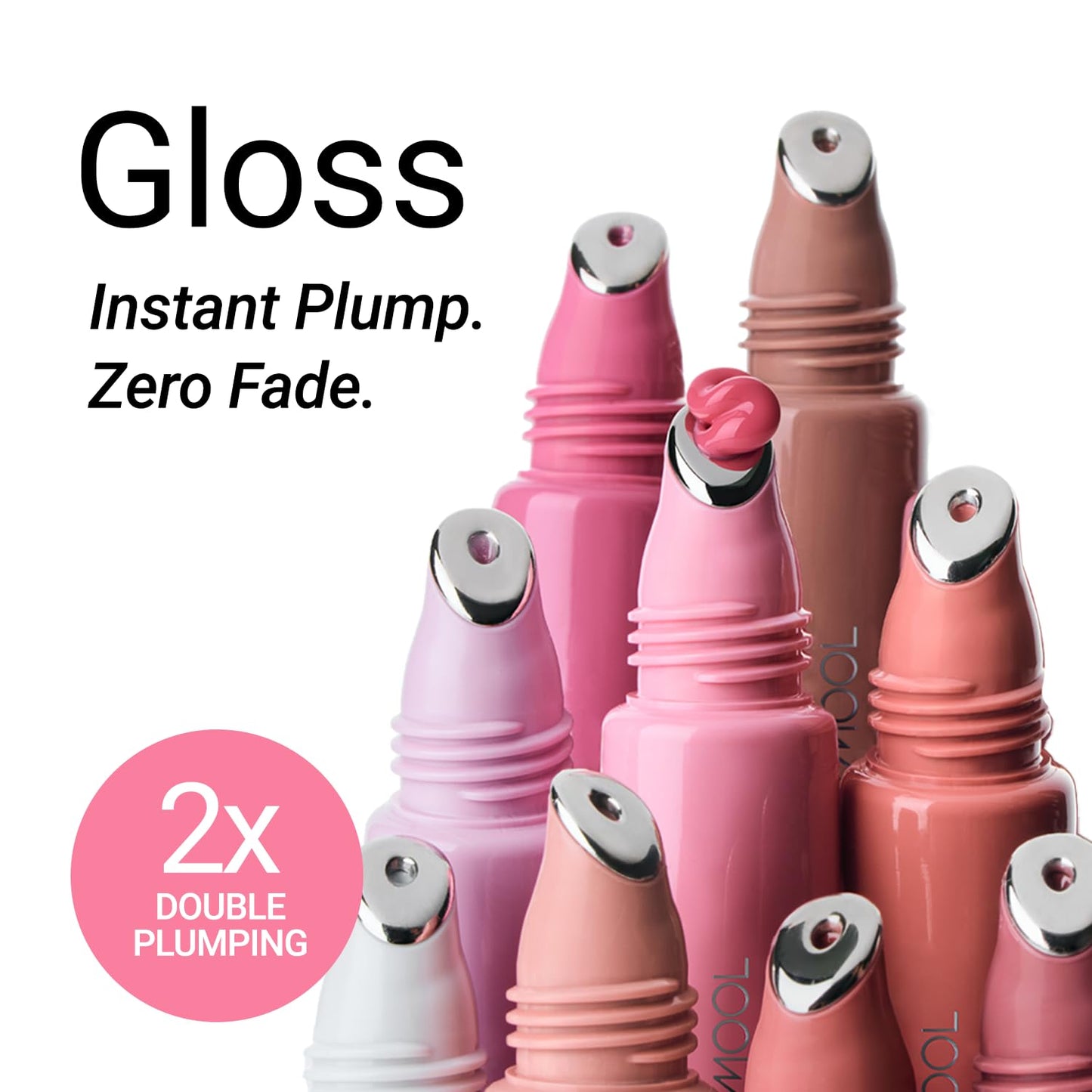 JUNG SAEM MOOL LIP-PRESSION Metal Serum Gloss | Hydrating Tinted Lip Balm with a Hygiene Precision Metal Applicator & Serum Infused Ingredients, Korean Lip Plumper Gloss