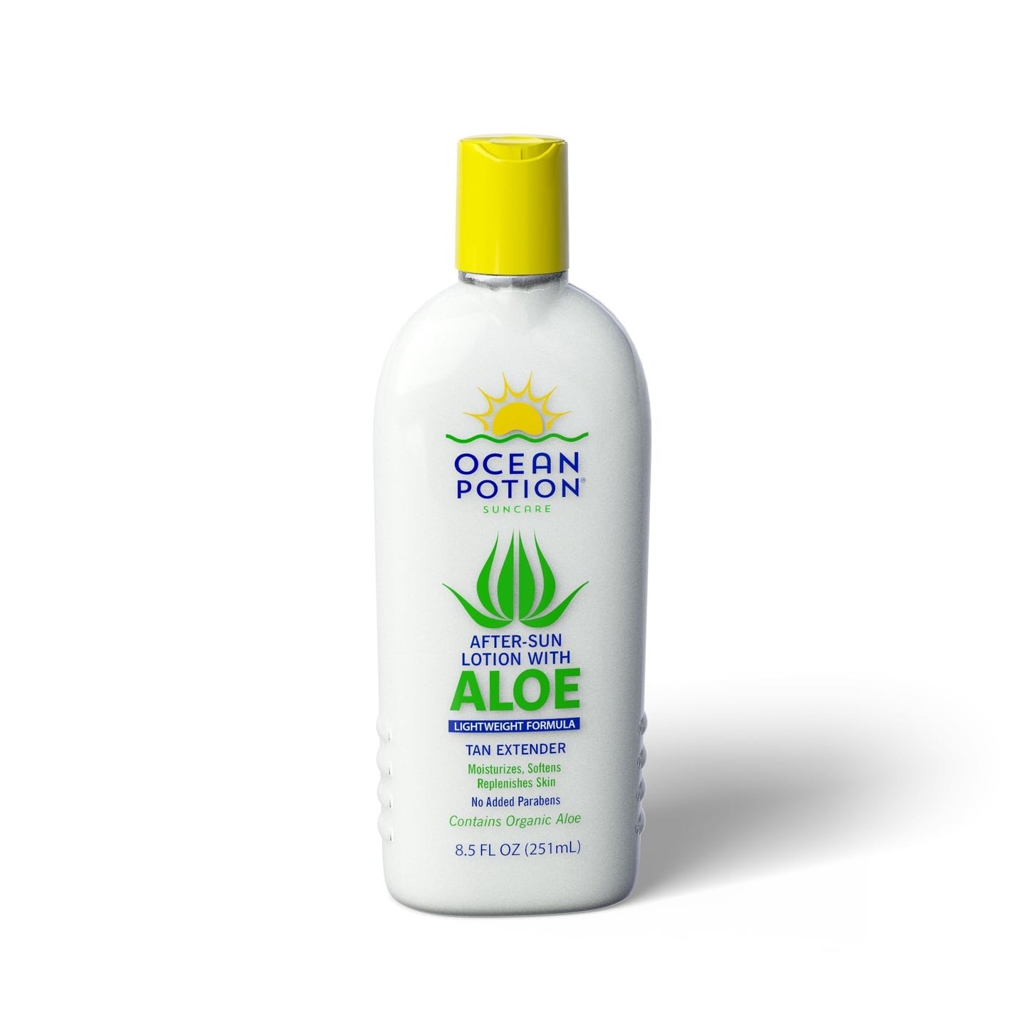 Ocean Potion After Sun Lotion with Aloe Vera, Hydrating Moisturizing Body Lotion for Dry Skin, Lightweight Aloe Vera Lotion with Vitamin E, Paraben-Free After Sun Care, 8.5 oz