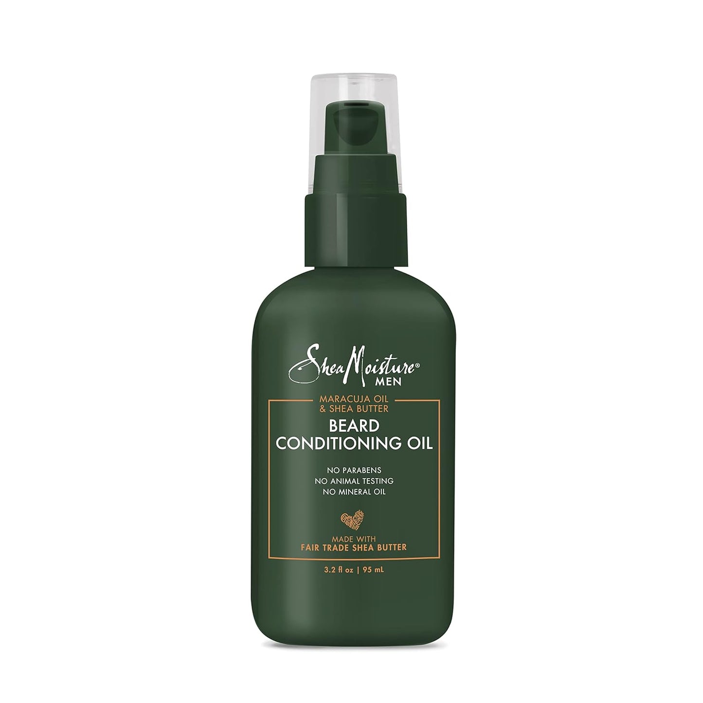 SheaMoisture Beard Wash & Conditioning Oil - Deep Clean & Refresh with Shea Butter | 6 oz Full Beard Detangler
