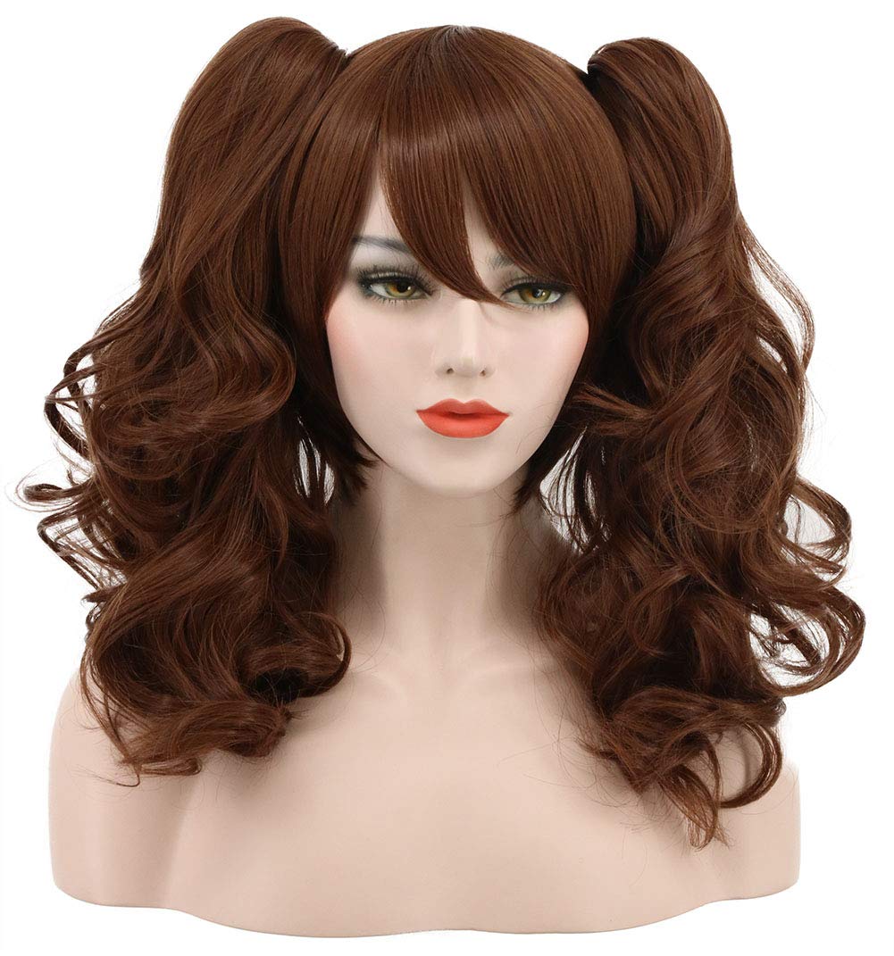 Long Brown Ponytail Wig for Women - Thick Clip-In Claw Drawstring | Anime Cosplay & Halloween Costume