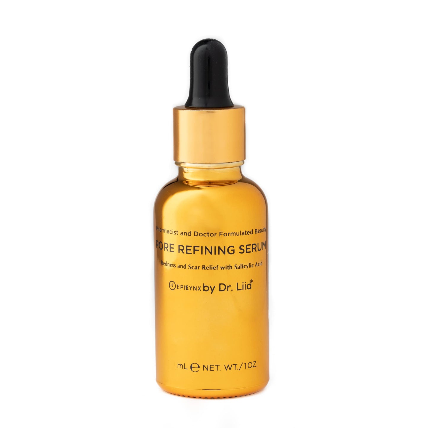 EpiLynx Pore Refining Serum - Lactic Acid Serum with Hyaluronic Acid, Aloe & Lingonberry for Skin Texture, Pore Refining & Hydrating - AHA BHA Exfoliate for Face 1oz