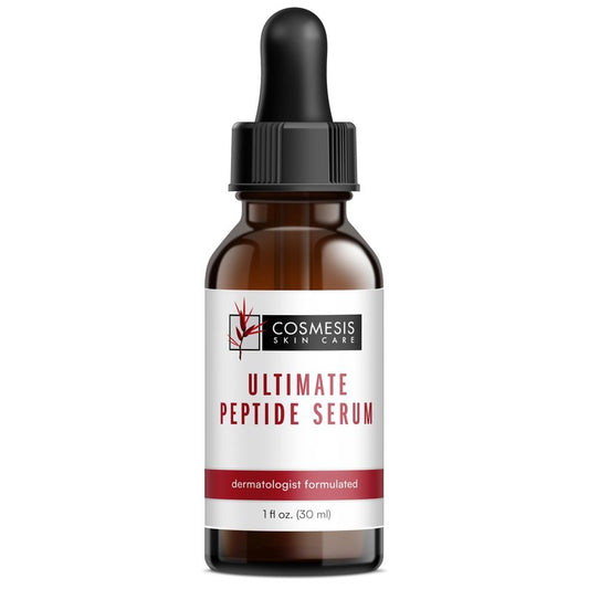 Ultimate Peptide Serum: Reduce Wrinkles & Renew Skin with Sea Fennel & Date Palm Extracts, Clinically Proven Growth Factors - Cosmesis