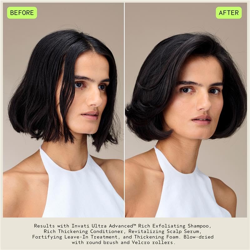 Aveda Invati Ultra Advanced Scalp Serum - Reduces Hair Loss by 77% | Strengthens Thinning Hair | 3.4 oz