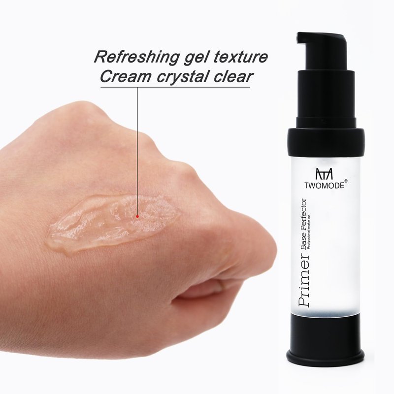 TWOMODE Oil Control Pore Minimizing Face Primer, 20ml Matte Finish Makeup Base with Dimethicone for Smooth Skin, Vegan & Cruelty Free