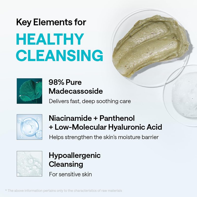 Mediheal Derma Cream Pack Cleanser [Madecassoside] - 1 Minute Mask to Foam Cleanser - Deep Cleansing & Pore Cleansing Effect - Smooth Texture Care - Hydrating & Non-Irritating Formula (4.06 fl. oz.)