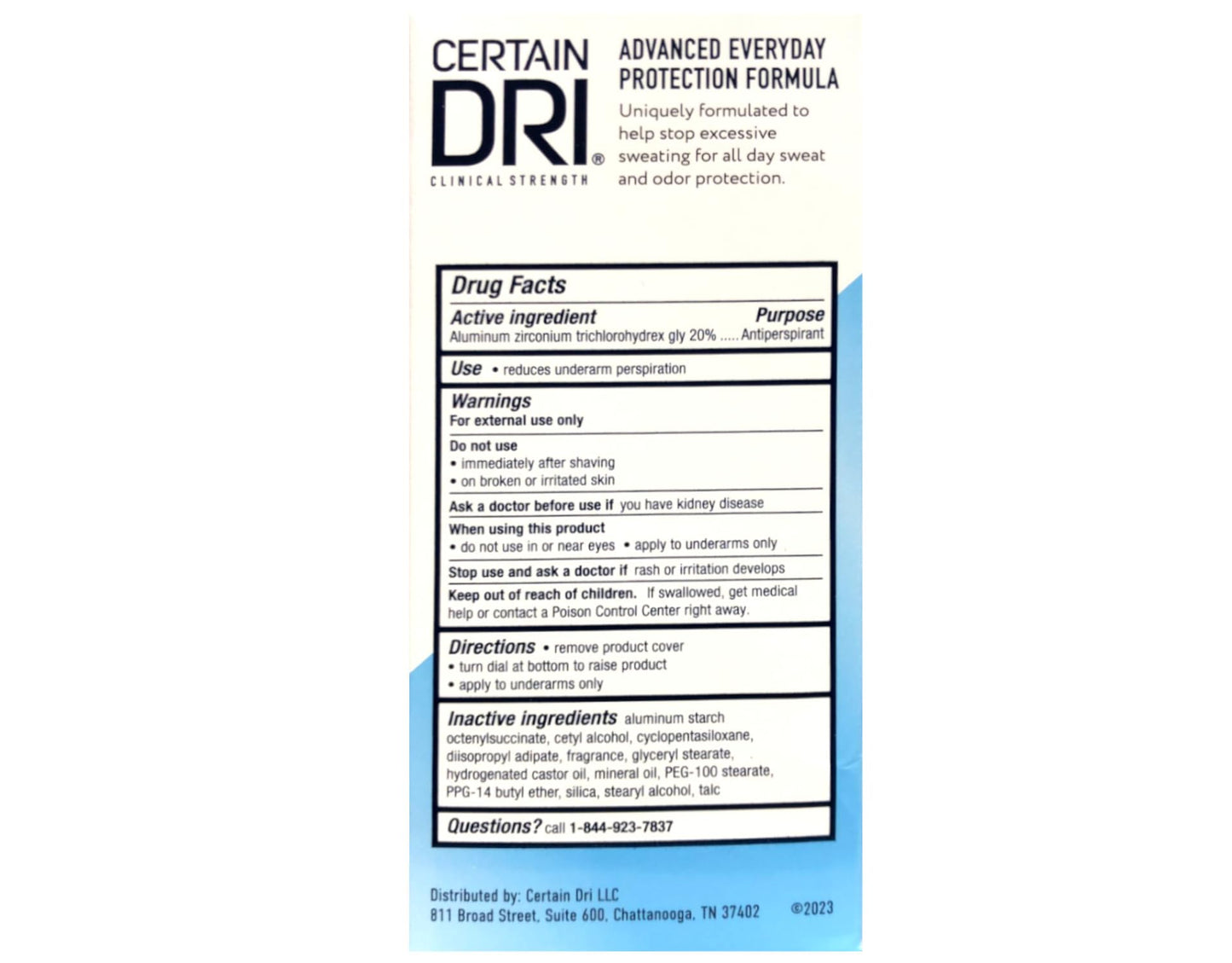 Certain-Dri Am Solid Antiperspirant/Deodorant, 2.6 Ounce (Pack of 3)