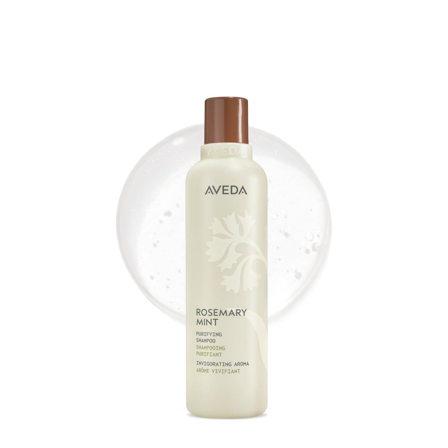 Aveda Rosemary Mint Purifying Shampoo | Clarifying Shampoo | Gently Removes Buildup, Adds Shine | For Normal to Oily Hair, Fine to Medium Hair | Invigorating Aroma| 97% Naturally Derived*, 8.5 Fl Oz