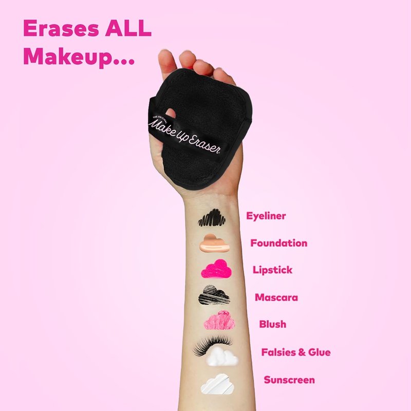 Makeup Eraser Cloths - 7-Day Set for Effortless Makeup Removal | Waterproof, Reusable, Eco-Friendly 7ct