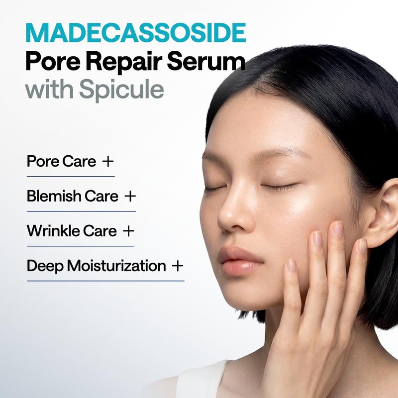 Mediheal Madecassoside Pore Repair Serum 1.35 fl.oz | 2,500 ppm Liposome Spicule & 98.5% Purity Madecassoside Included | Improvement of Pore Spot | Soft Texture for Deep Moisturizing | Non-Irritating