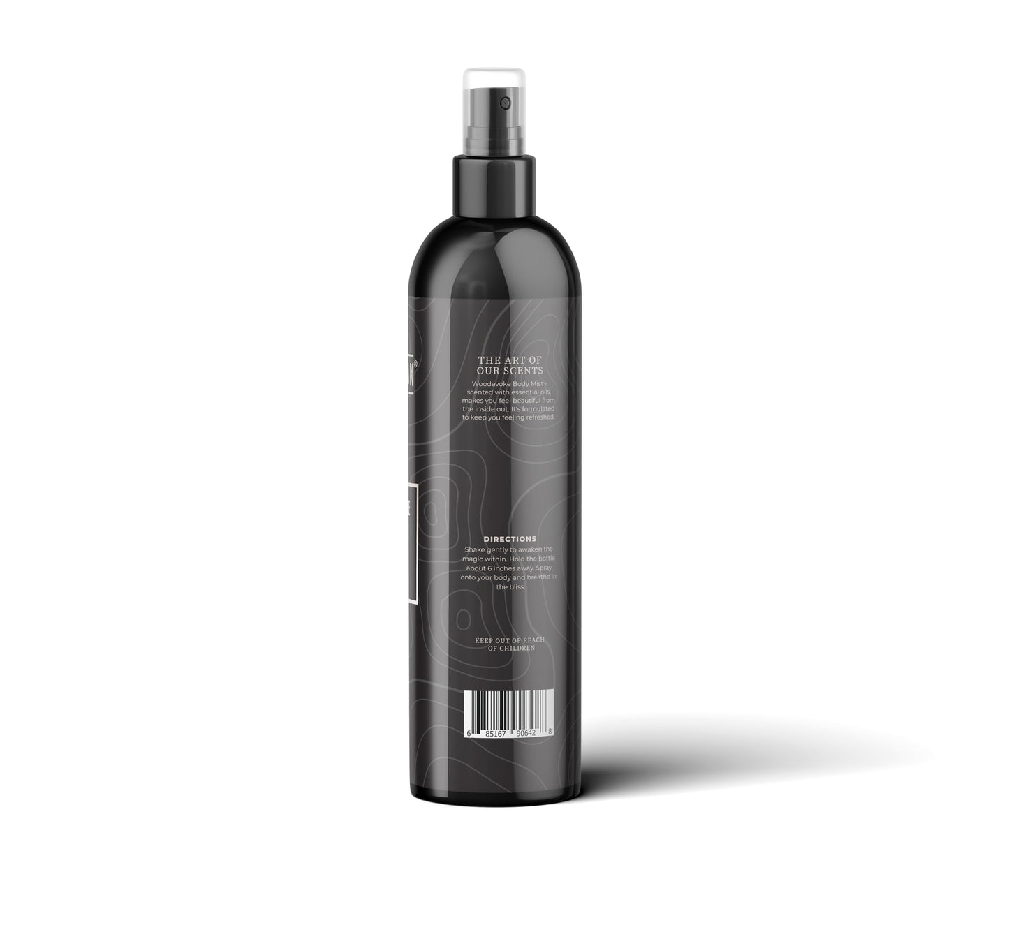 American Shaving Co. Woodevoke Body Mist For Men 8 oz, Made in USA, Quick Absorption, Quality Potent Ingredients, Long-Lasting, Non-GMO, GMP Certified, Cruelty-Free Products