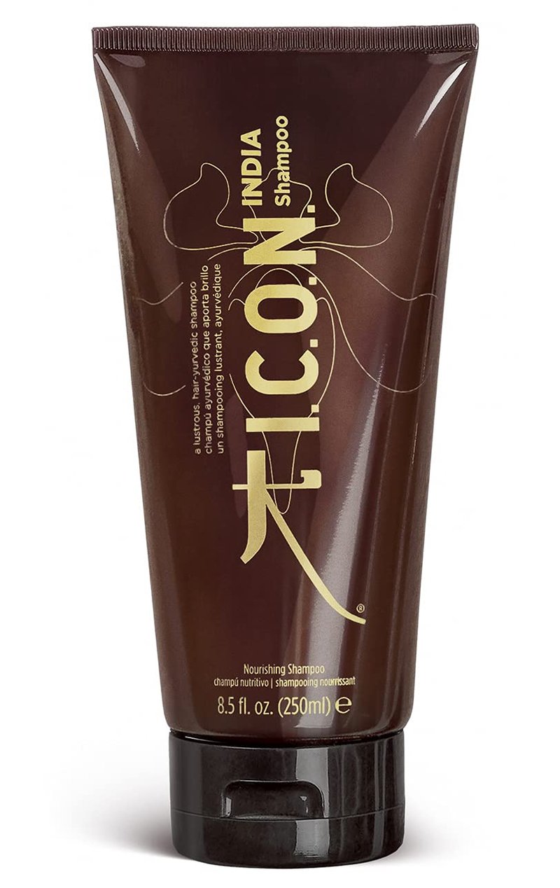 I.C.O.N. India Shampoo, Moisturizing & Revitalizing Shampoo for All Hair Types, Enhances Volume, Adds Softness and Shine, Professional Salon Quality Product, 8.5 oz