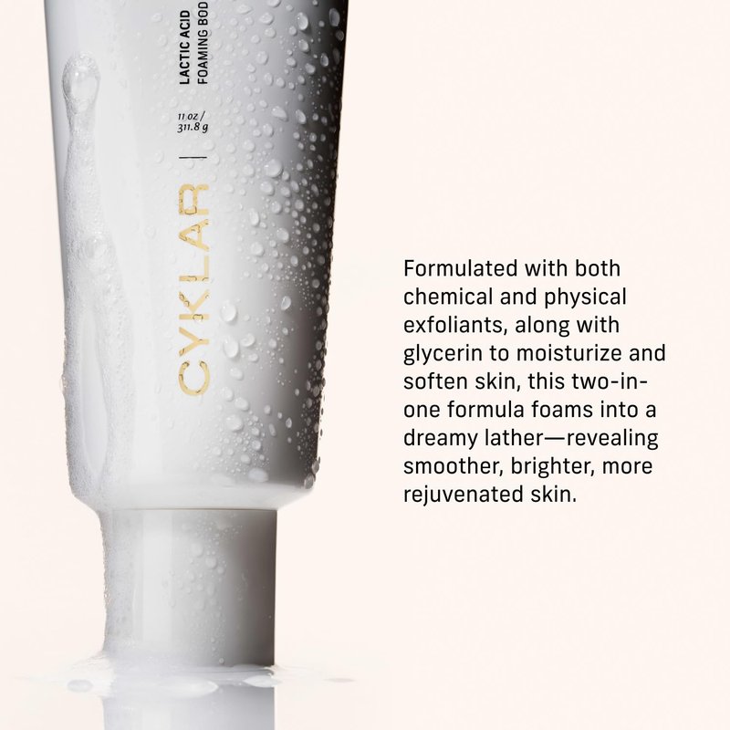 Lactic Acid Body Polish - Chemical Exfoliator with AHAs & Volcanic Pumice for Hydrated Skin | 11 fl oz