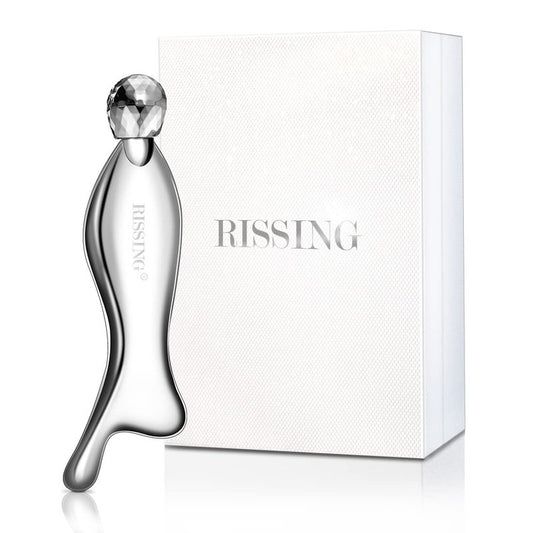 FSA, HSA Eligible, 4-in-1 Gua Sha Facial Tools, Stainless, Portable Box