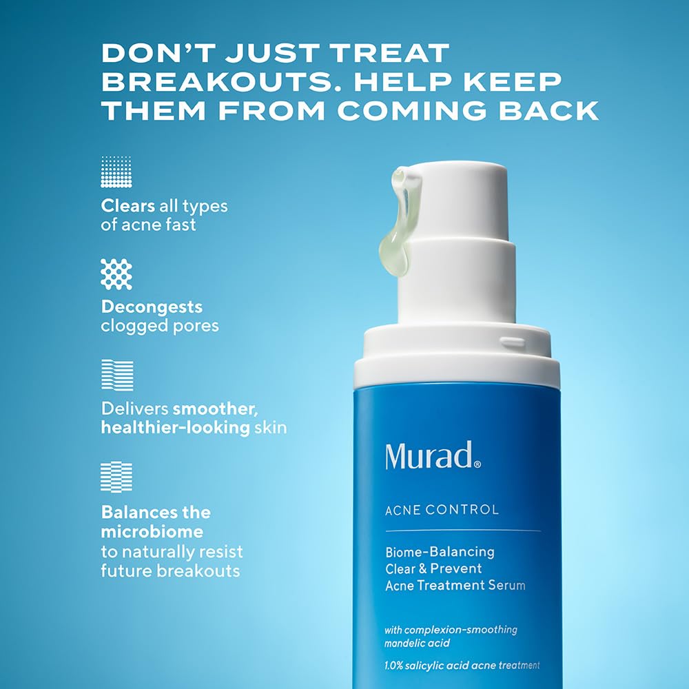 Murad Acne Treatment Combo | Deep Relief & Biome-Balancing Spot Treatments - Set of 2