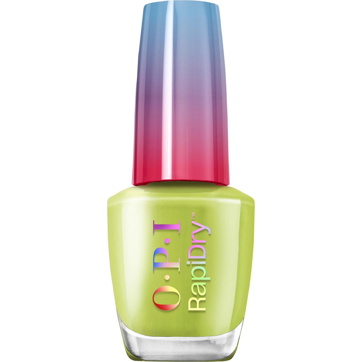 OPI RapiDry Screen-Grab Green | Opaque Bright Avocado Crème Quick Dry Nail Polish | Vegan, Smudge Proof, Fast Drying