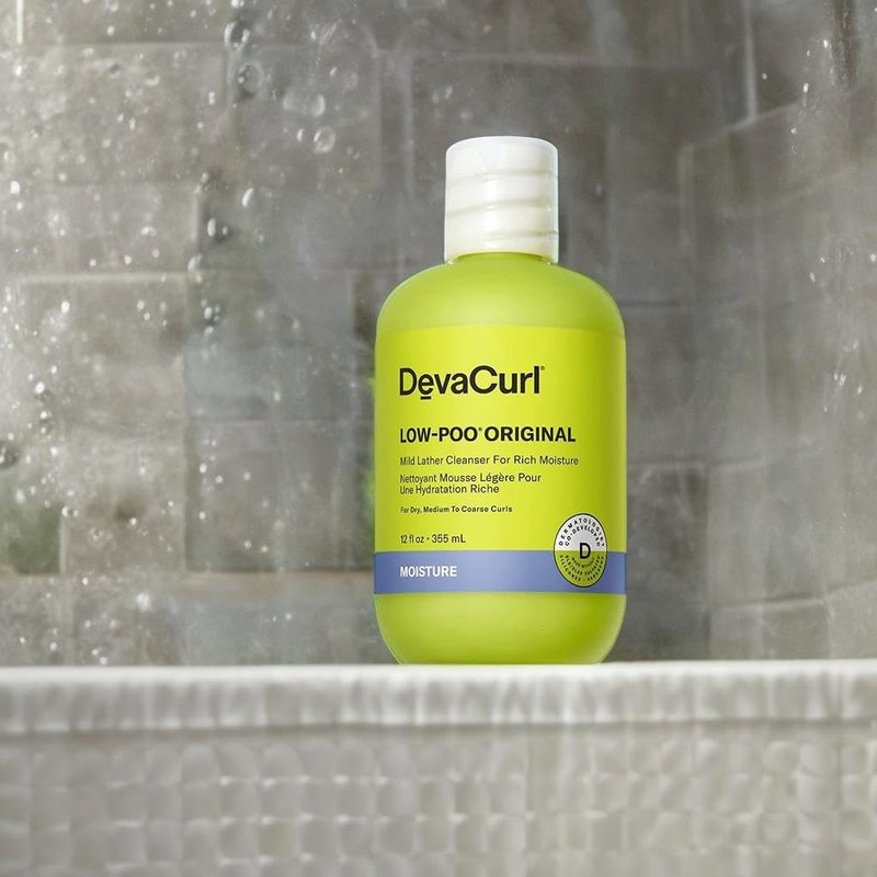 Deva Curl Low-Poo Original Cleanser - Hydrating Mild Lather for All Curl Types | Enhances Curl Shape