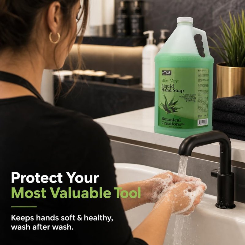 Liquid Hand Soap Refill - Aloe Vera Moisturizing Formula | 1 Gallon - Deeply Cleanses & Hydrates Hands