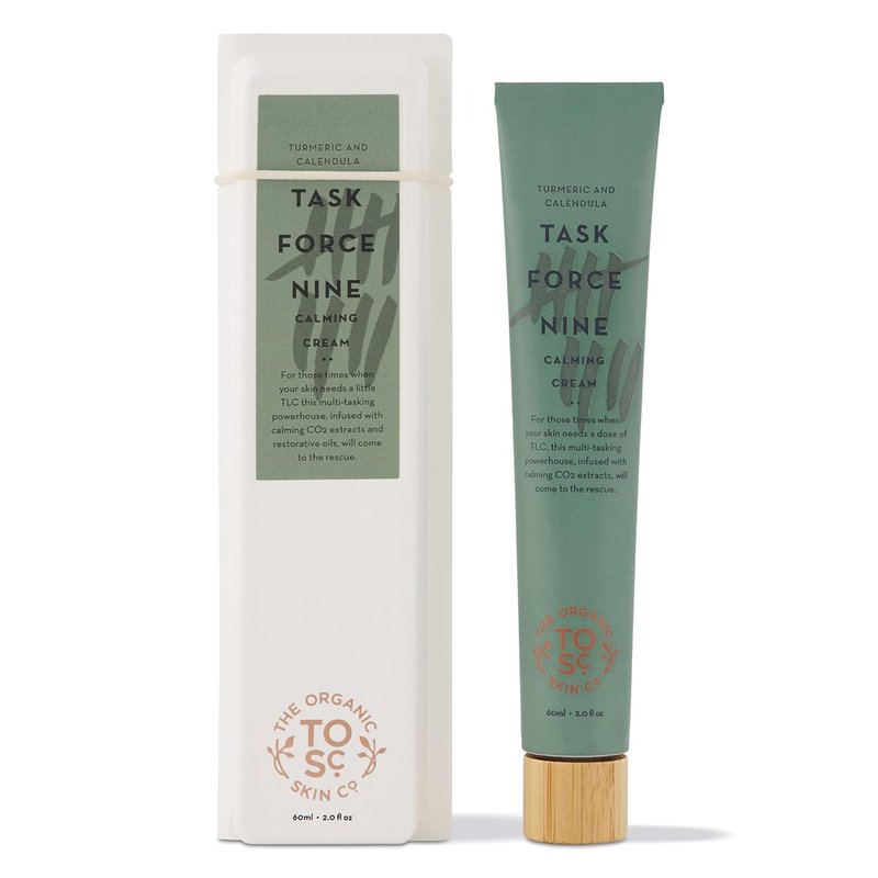 Soothing Face Moisturizer - Calming Balm for Sensitive, Dry, Aging Skin | Vegan Formula (2 Fl Oz)