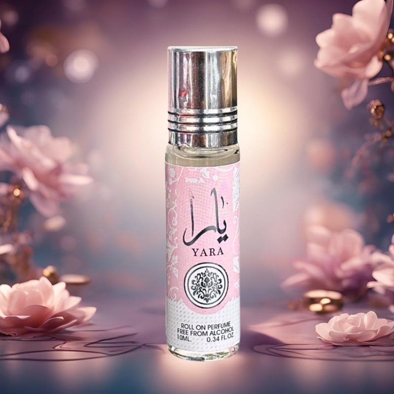 Lattafa Yara Roll-On Perfume Oil - 0.34 Fl Oz (Pack of 12)