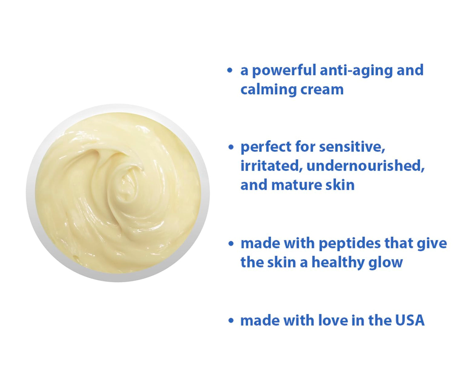 Raya Probiotic Calming Cream (309) | Moisturizing, Anti-Aging, and Calming Face Cream for Sensitive, Irritated, and Mature Skin | Soothes Over-Reactive Skin and Helps Reduce Fine Lines and Wrinkles