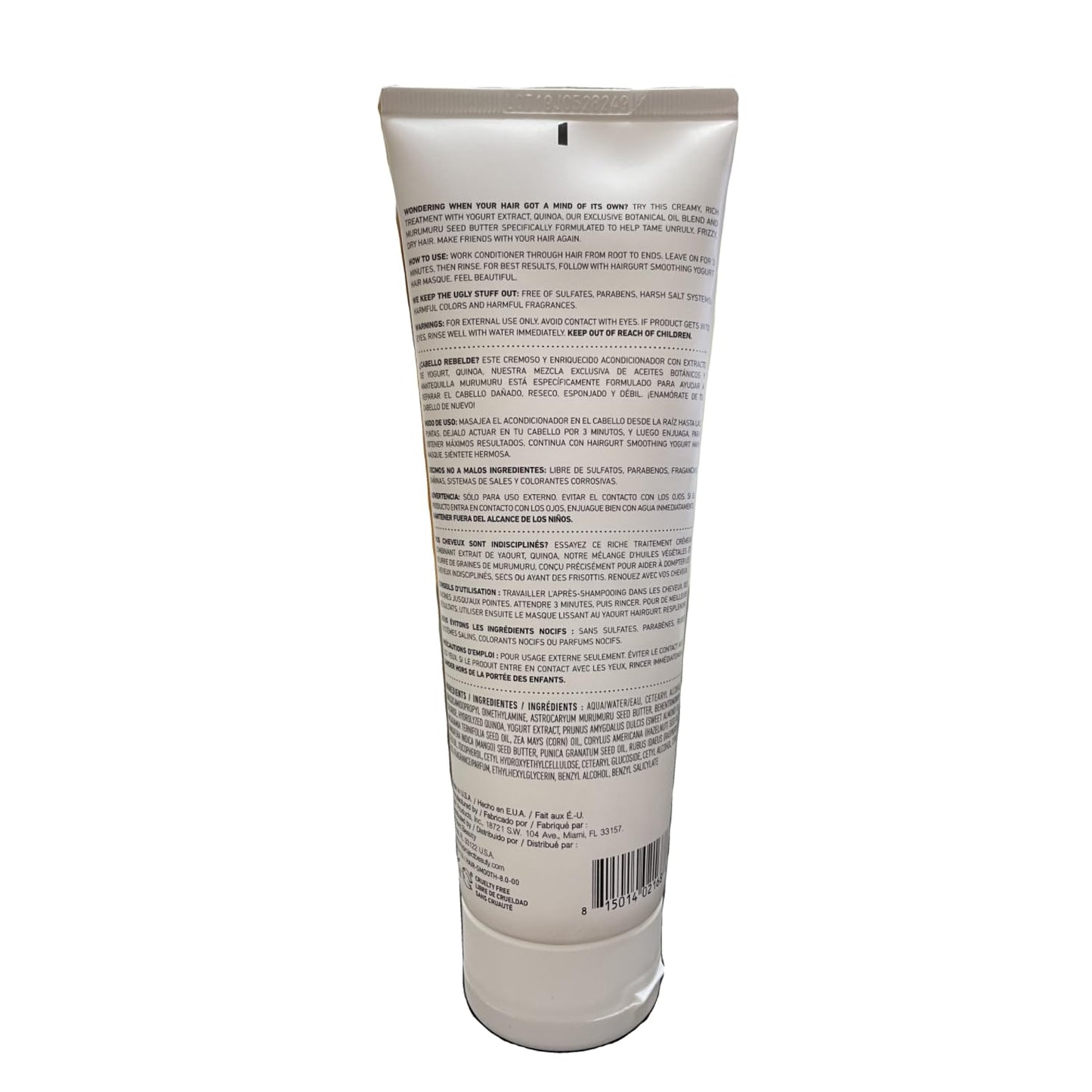 Strawberry Banana Hair Care Set - Smoothing Shampoo, Conditioner & Mask for Frizz Control | Natural & Sulfate-Free