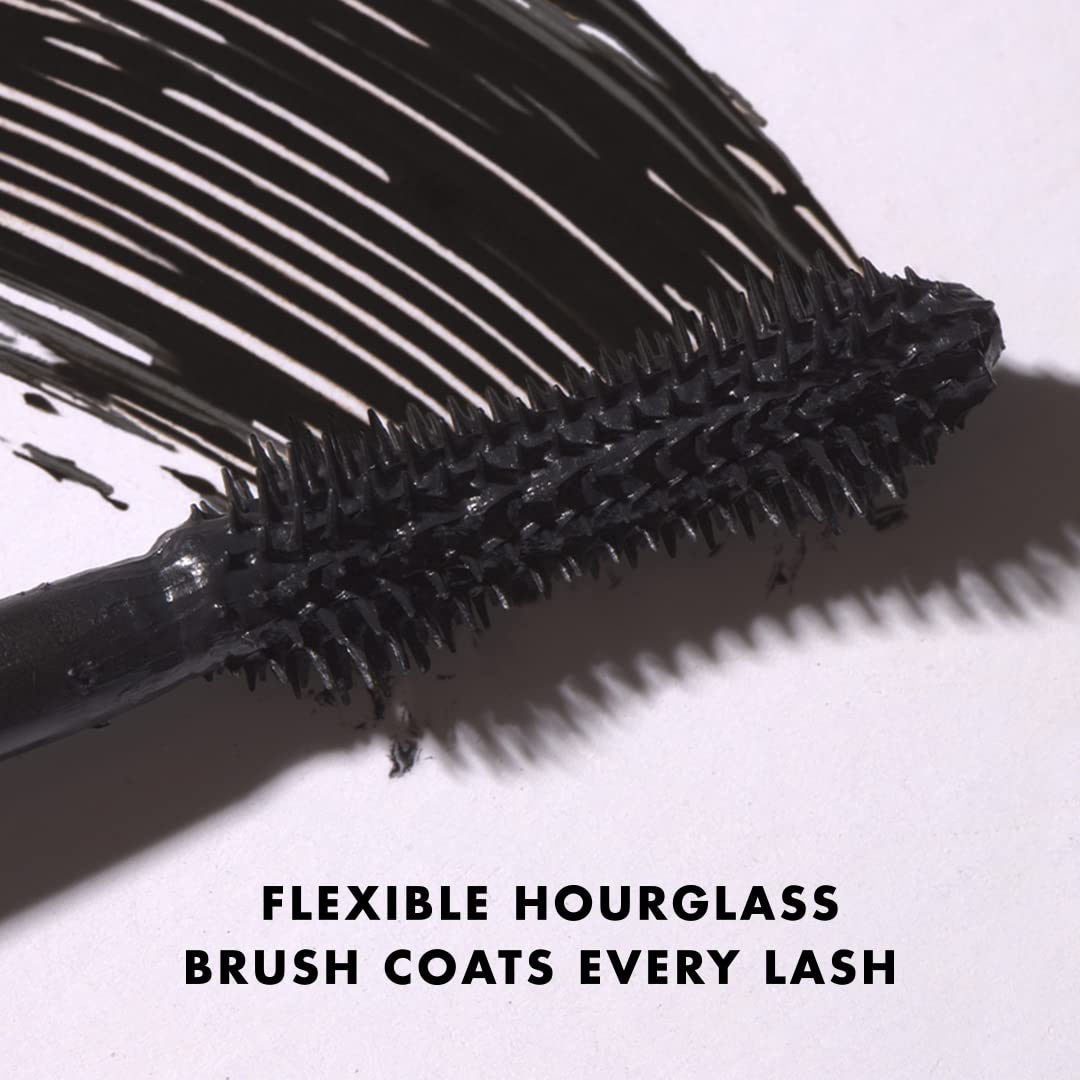 Milani Highly Rated Anti-Gravity Black Mascara with Castor Oil and Molded Hourglass Shaped Brush & Milani Highly Rated Lash and Brow Enhancing Growth Serum
