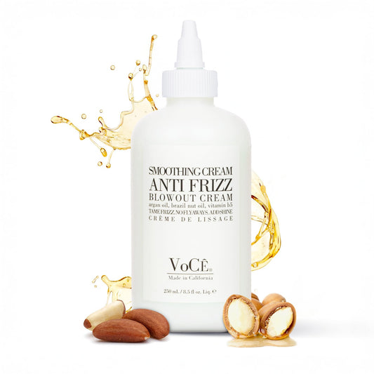 VoCÊ Haircare Natural Smoothing Blowout Cream | Anti-Frizz Cream 8.5oz