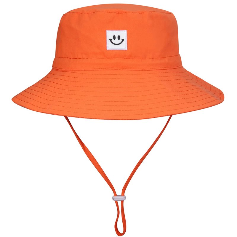 Baby Sun Hat 2-7 Years Orange