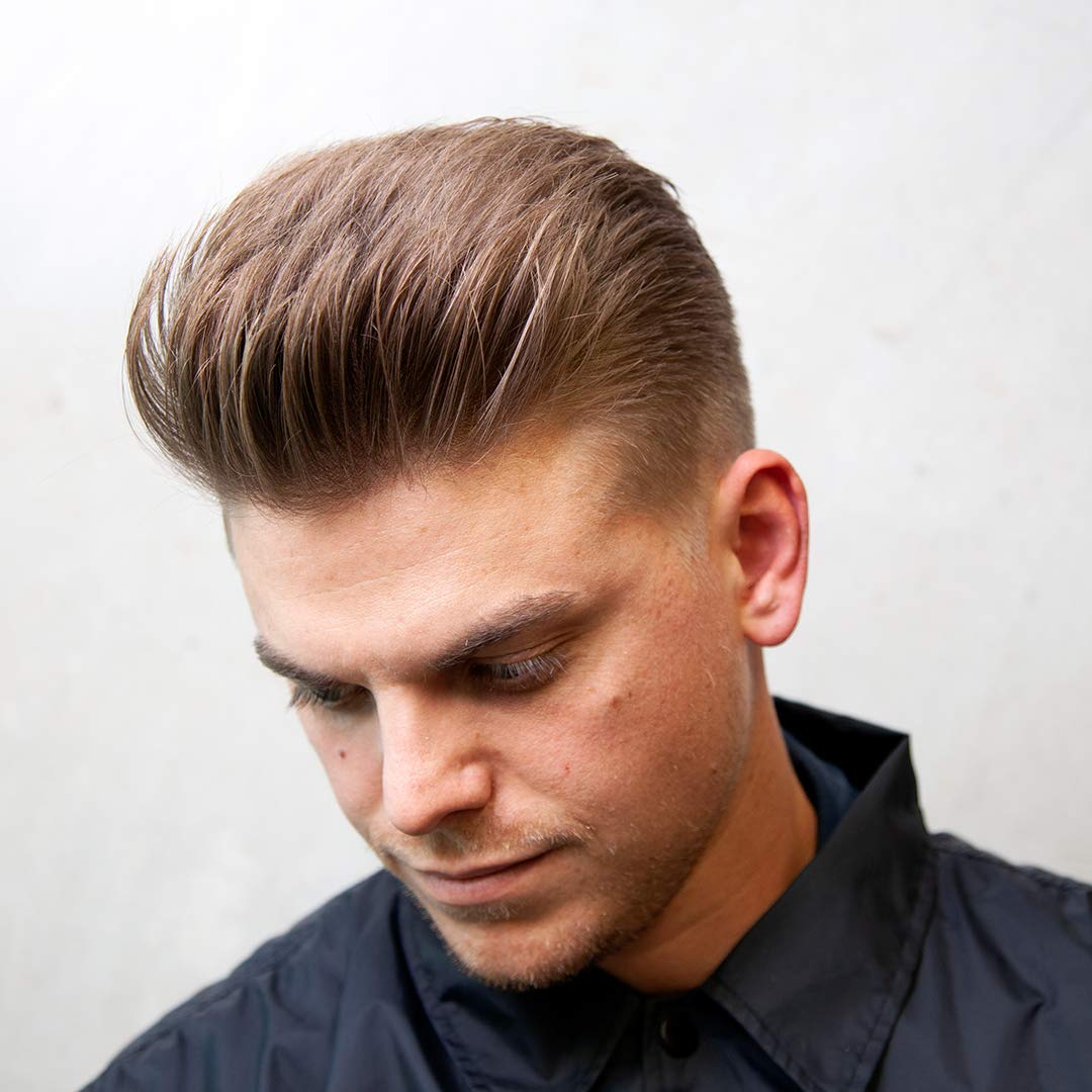 UPPERCUT DELUXE Clay Hair Pomade for Men, Strong Hold Matte Finish, Reworkable Texturizing Hair Clay, Low Shine Men's Styling Clay, Water & Wax Based, Woods & Leather Scent, 2.5 oz / 70g