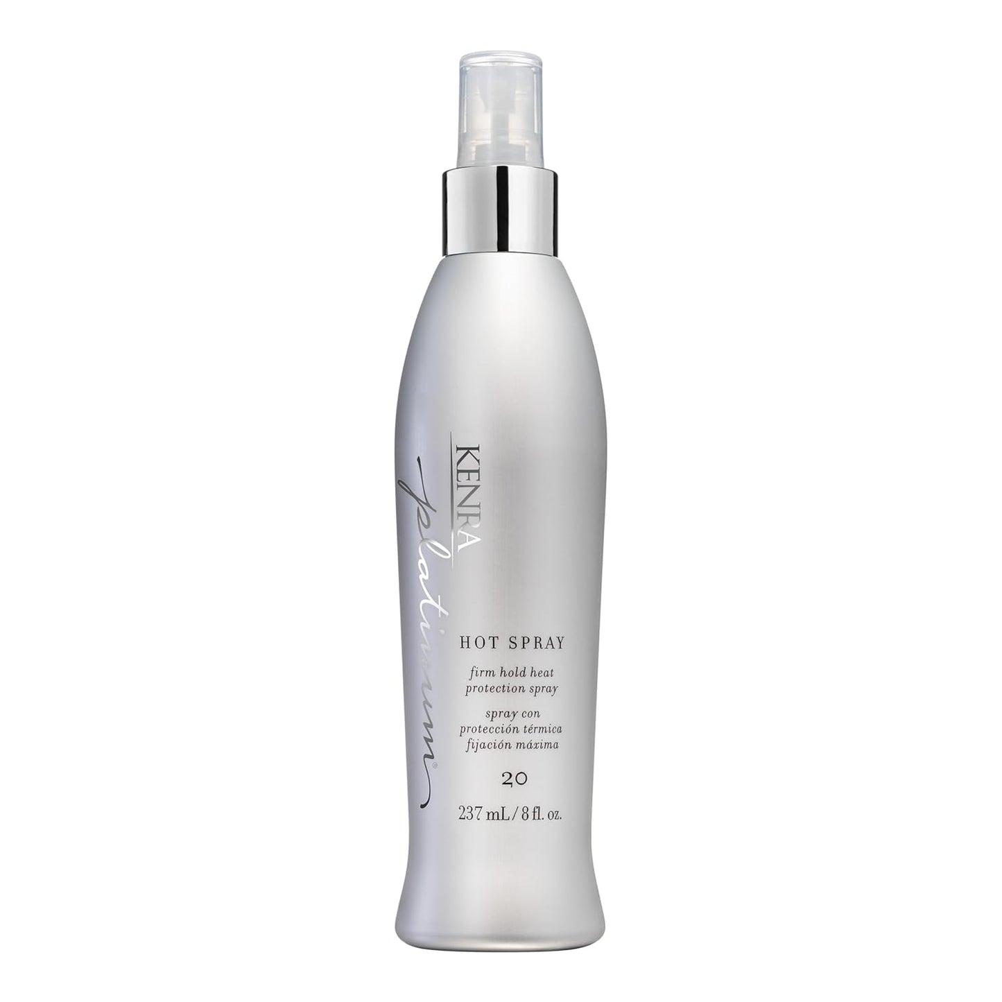 Kenra Platinum Hot Spray 20 - Heat Protection Styler for All Hair Types | Long-Lasting Hold & Vibrant Shine