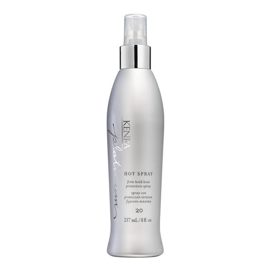 Kenra Platinum Hot Spray 20 - Heat Protection Styler for All Hair Types | Long-Lasting Hold & Vibrant Shine