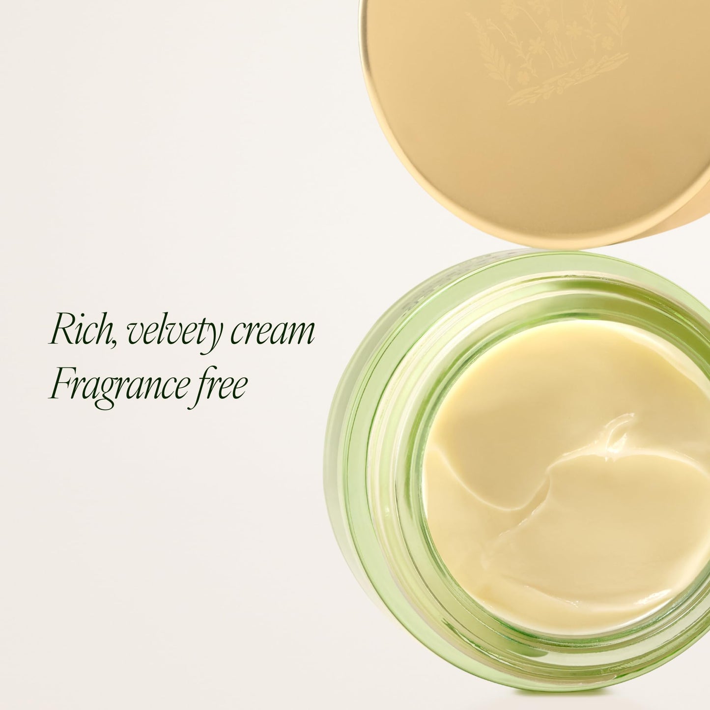 Tata Harper Calming Crème, Soothing Moisturizer for Eczema & Sensitive Skin, Mini Travel Size, 15ml