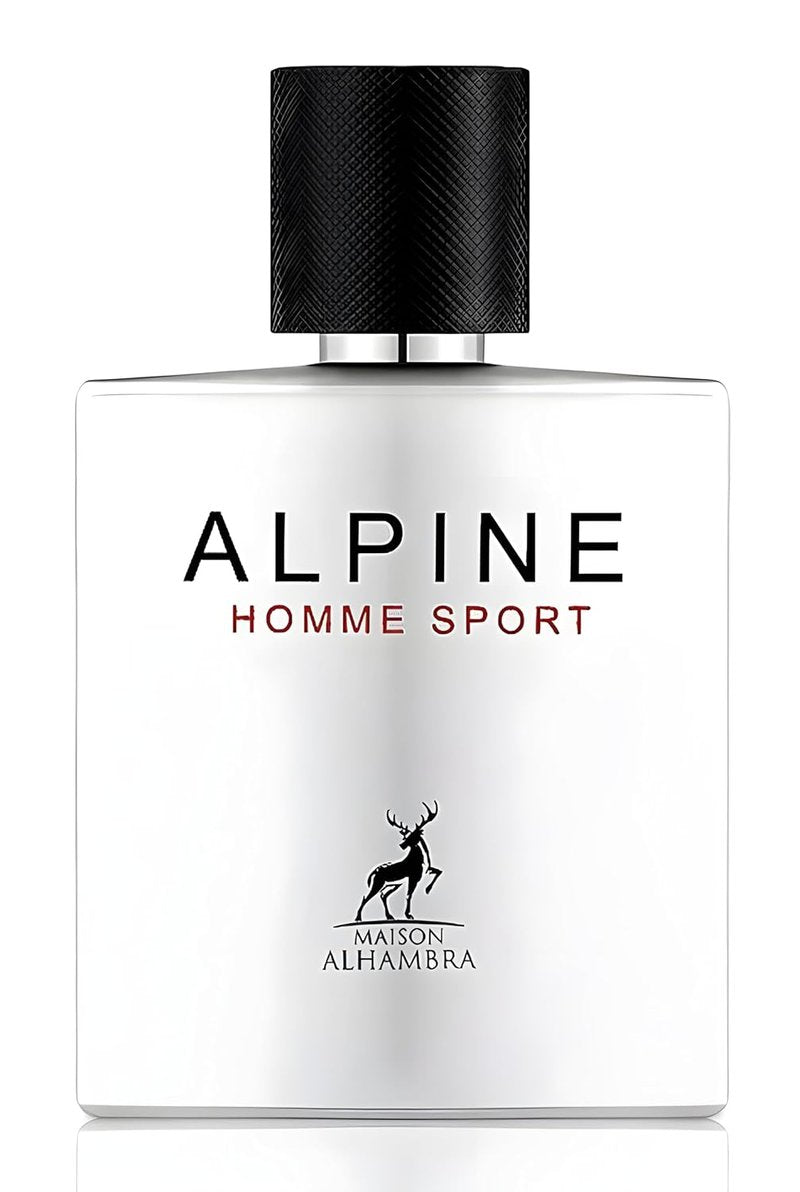 Alpine Homme Sport Eau de Parfum Spray for Men - 3.4 Oz | Fresh & Invigorating Scent