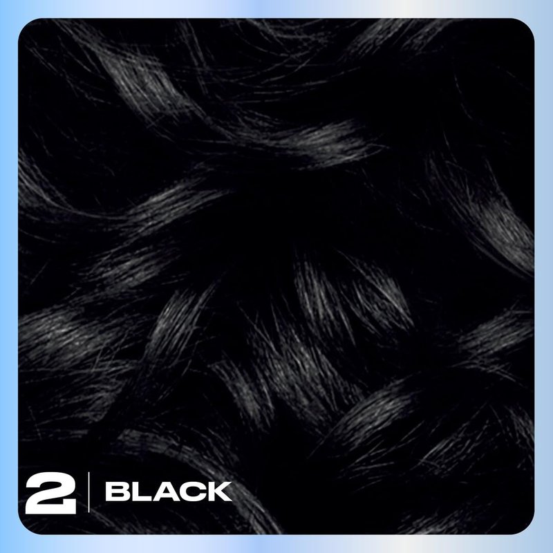 Clairol Nice'n Easy Permanent Hair Dye - 100% Gray Coverage, Natural-Looking Color & Shine | Pack of 3, Black