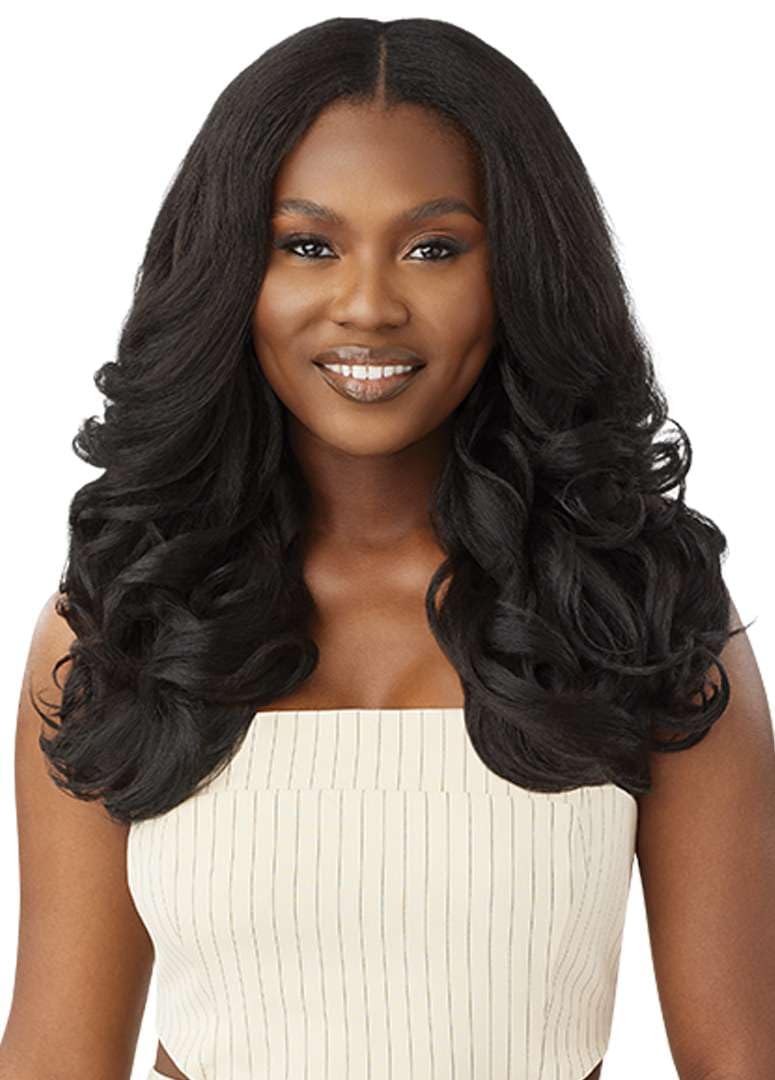 Outre Big Beautiful Hair - Leave Out Wig - Dominican Body Curl 20" (DR GINGER TOFFEE)