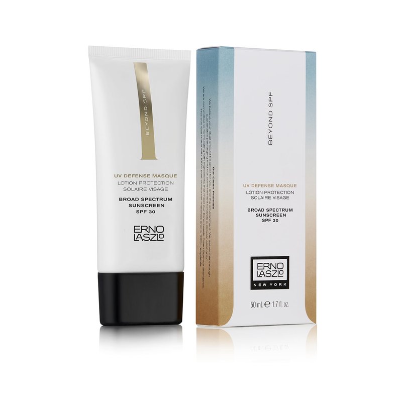 Erno Laszlo Beyond SPF UV Defense Masque SPF 30 | Blue Light & UV Face Sunscreen| Diminishes Signs of Aging | Antioxidant-Rich (1.7 Fl Oz)